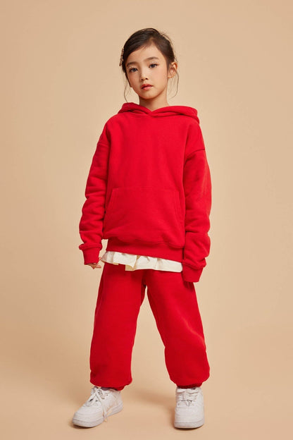 Waynew 365G Heavyweight Fleece Kids Hoodie