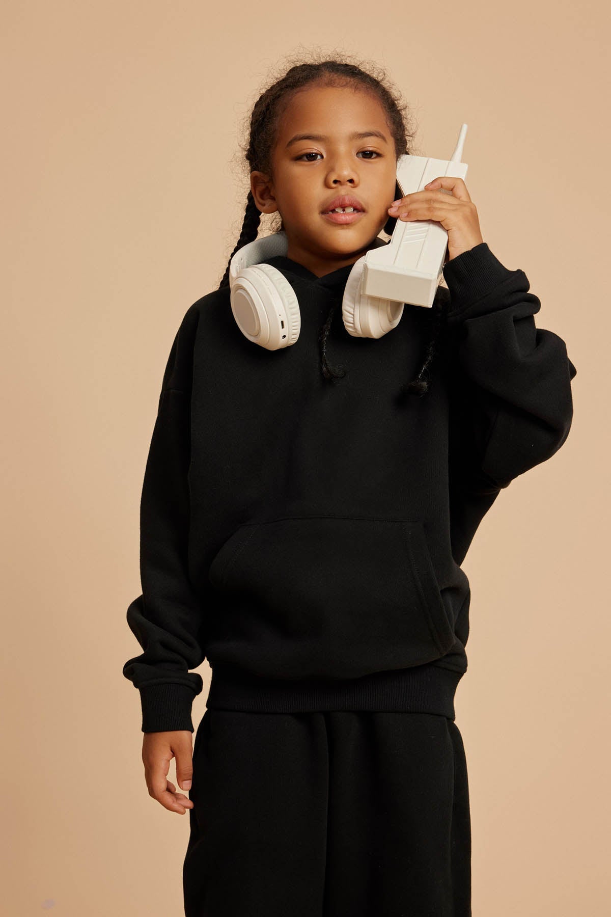 Waynew 365G Heavyweight Fleece Kids Hoodie