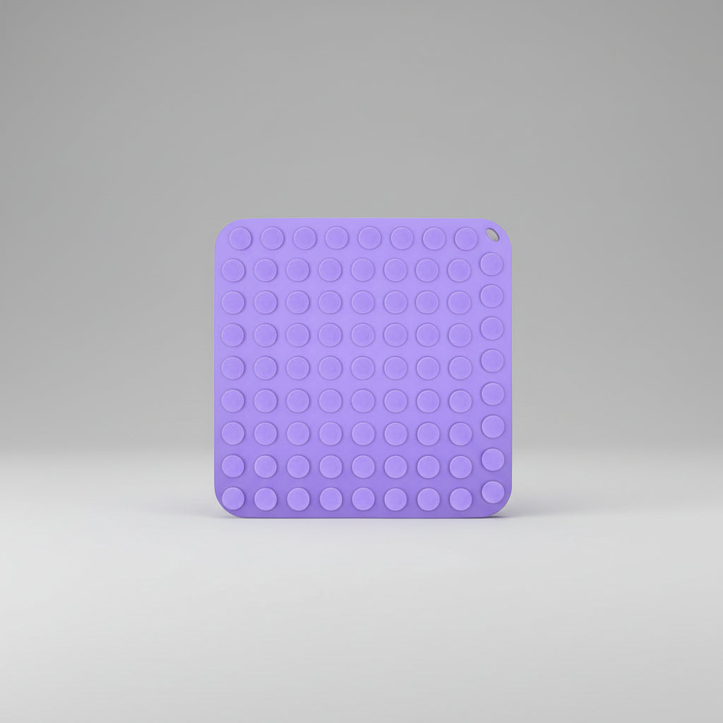 Waynew Anti-Slip Silicone Lick Mat for Dogs & Cats - Food-Grade Slow Feeder and Boredom Buster with Strong Suction Base