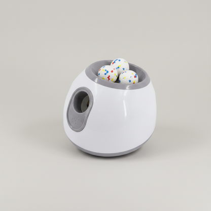 Waynew Smart Automatic Dog Ball Launcher - Interactive Heavy-Duty Pet Toy with Adjustable Distance Settings