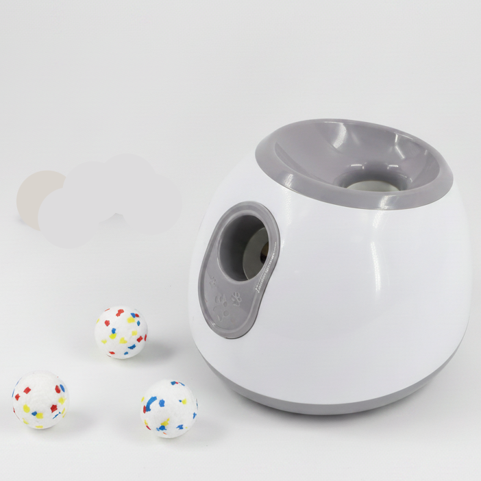 Waynew Smart Automatic Dog Ball Launcher - Interactive Heavy-Duty Pet Toy with Adjustable Distance Settings