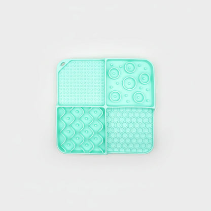 Waynew Anti-Slip Silicone Lick Mat for Dogs & Cats - Food-Grade Slow Feeder and Boredom Buster with Strong Suction Base