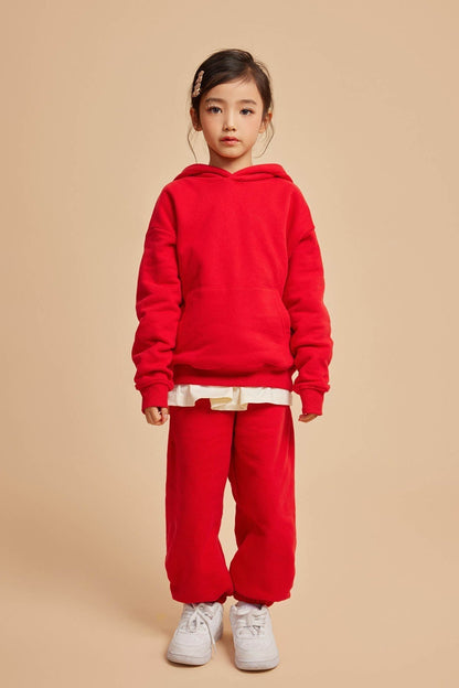 Waynew 365G Heavyweight Fleece Kids Hoodie