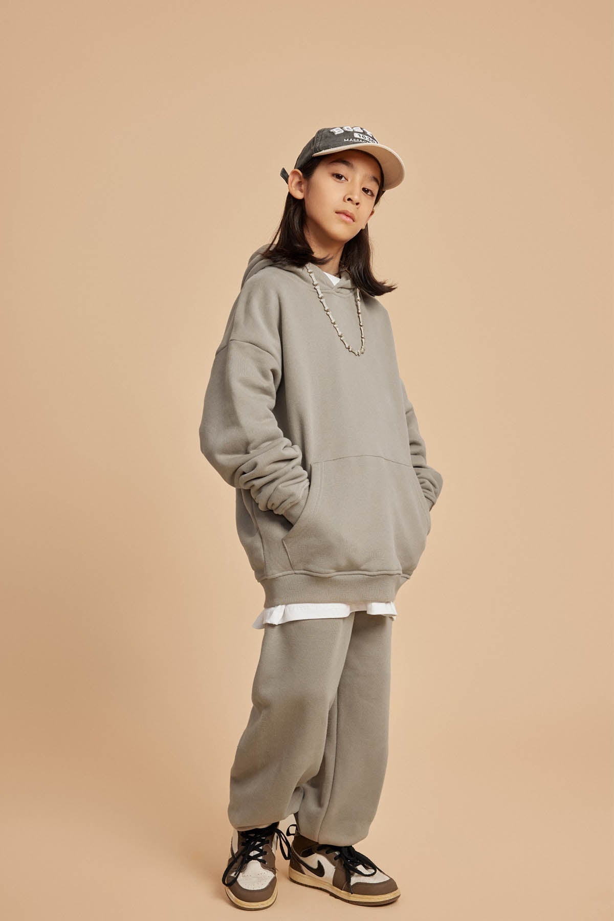 Waynew 365G Heavyweight Fleece Kids Hoodie