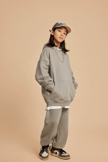 Waynew 365G Heavyweight Fleece Kids Hoodie