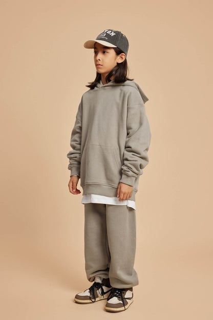 Waynew 365G Heavyweight Fleece Kids Hoodie